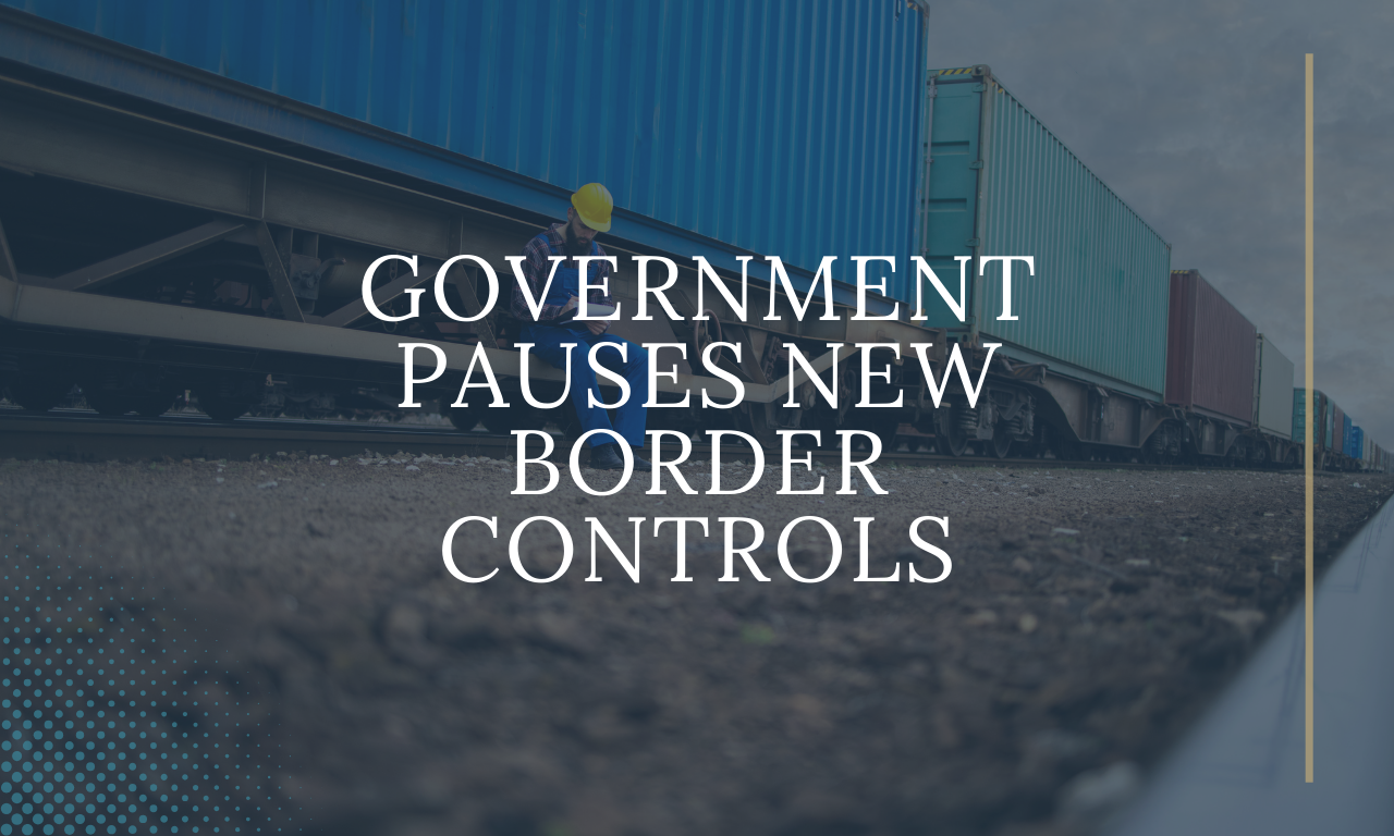 Image of freight containers waiting to get into the port