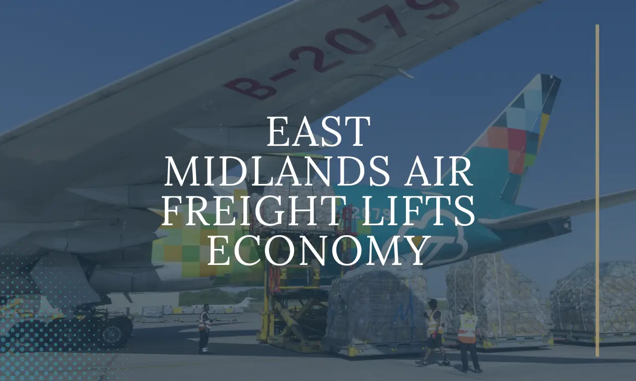 Image of air craft at East Midlands Airport